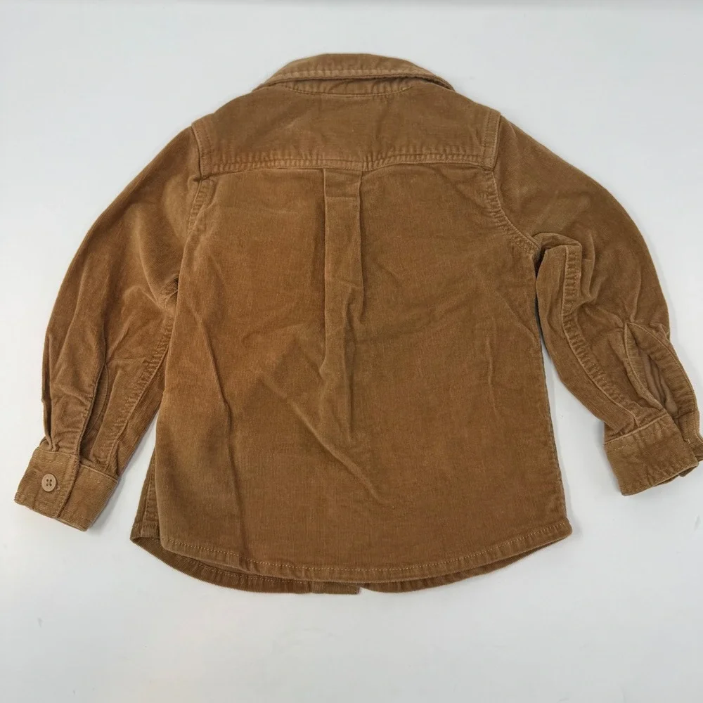 Telluride & Gymboree Shirt & Jacket Kids 2T Brown Green Camo Corduroy Bundle